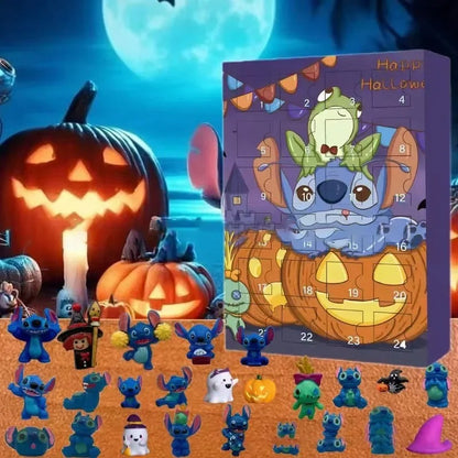 Stitch Christmas Advent Calendar Anime New Year Blind Box 24-Day Countdown Surprise Box Children'S Toys Gift Guess Bag